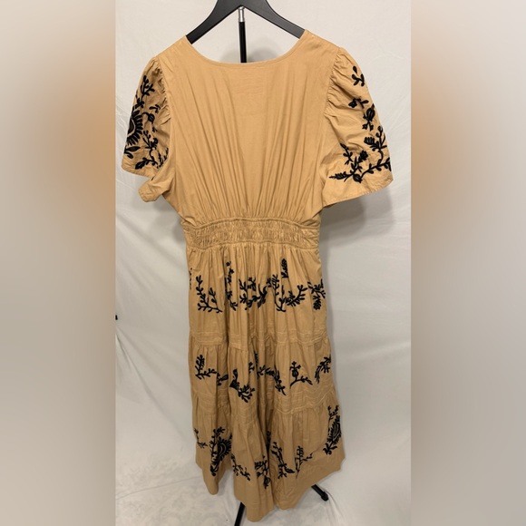 The Somerset Maxi Dress: Embroidered Edition from Anthropologie - Picture 4 of 5